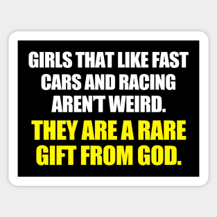 Cars and Racing Sticker